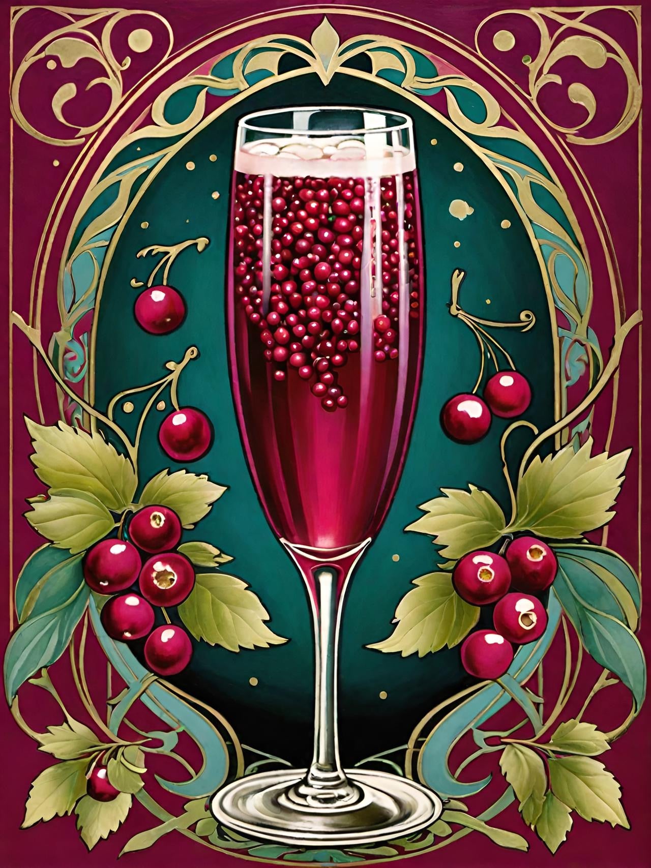 Cranberry Mimosa